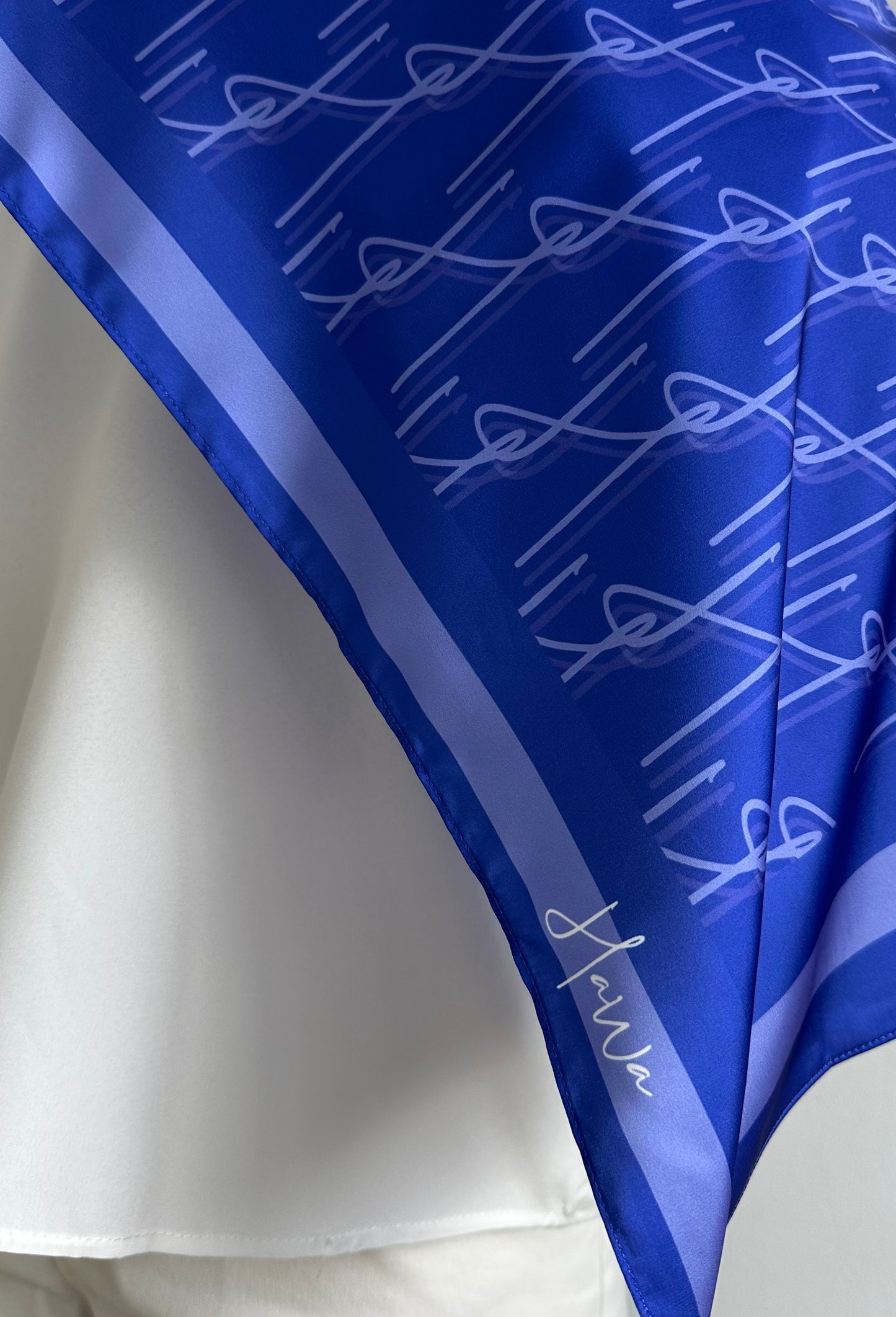 Hawa Royal Blue Exclusive Monogram