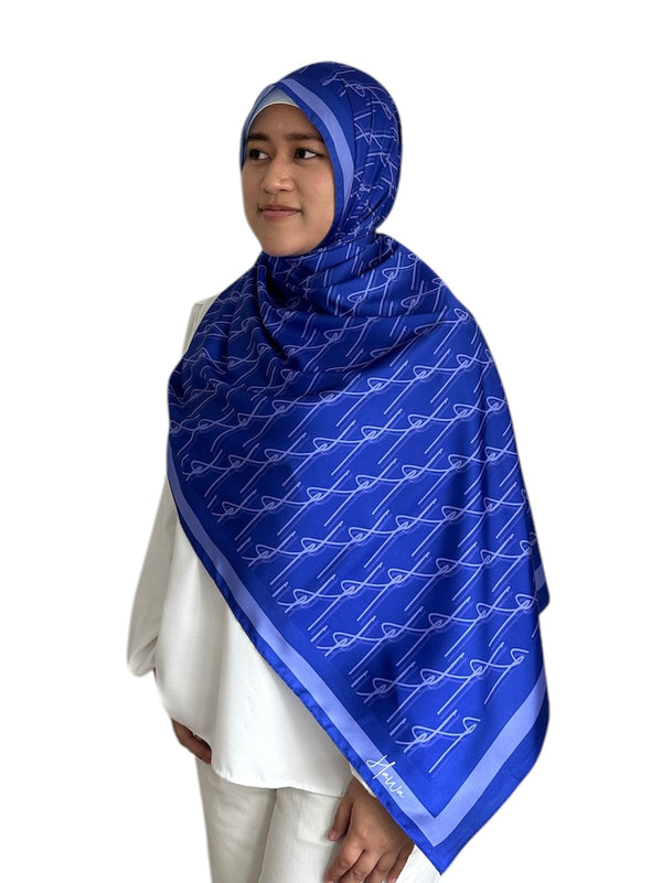 Hawa Royal Blue Exclusive Monogram